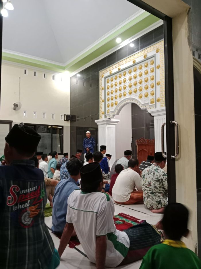 Pererat Ukhuwah Islamiyah, Pemdes & Pengurus Ranting NU Kebulusan Sowan Silaturahmi ke Masjid Aminah Al Hajri 01