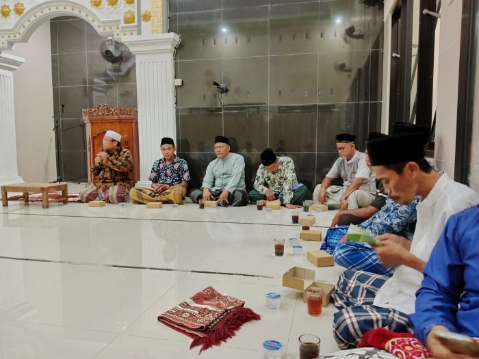 Pererat Ukhuwah Islamiyah, Pemdes & Pengurus Ranting NU Kebulusan Sowan Silaturahmi ke Masjid Aminah Al Hajri 02